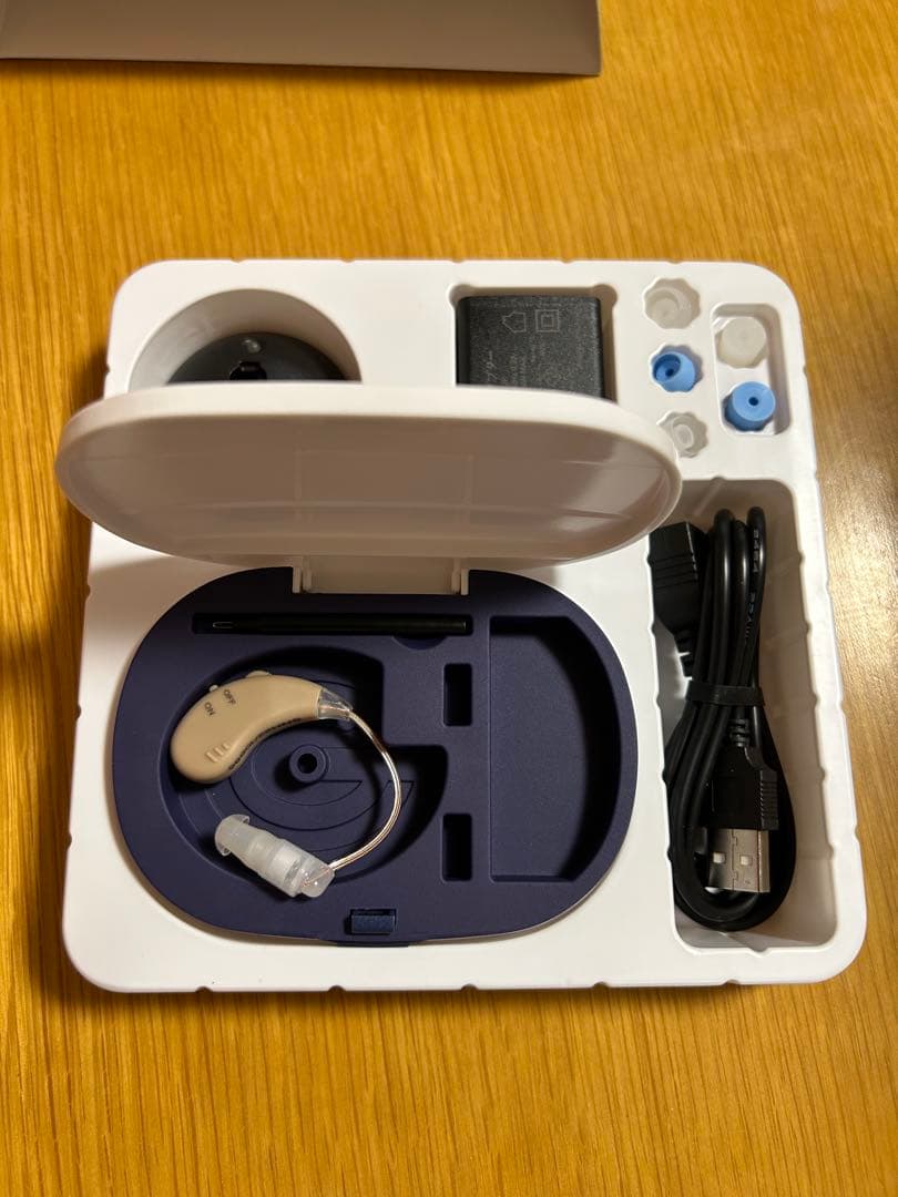 楽ちんヒアリング 充電式集音器