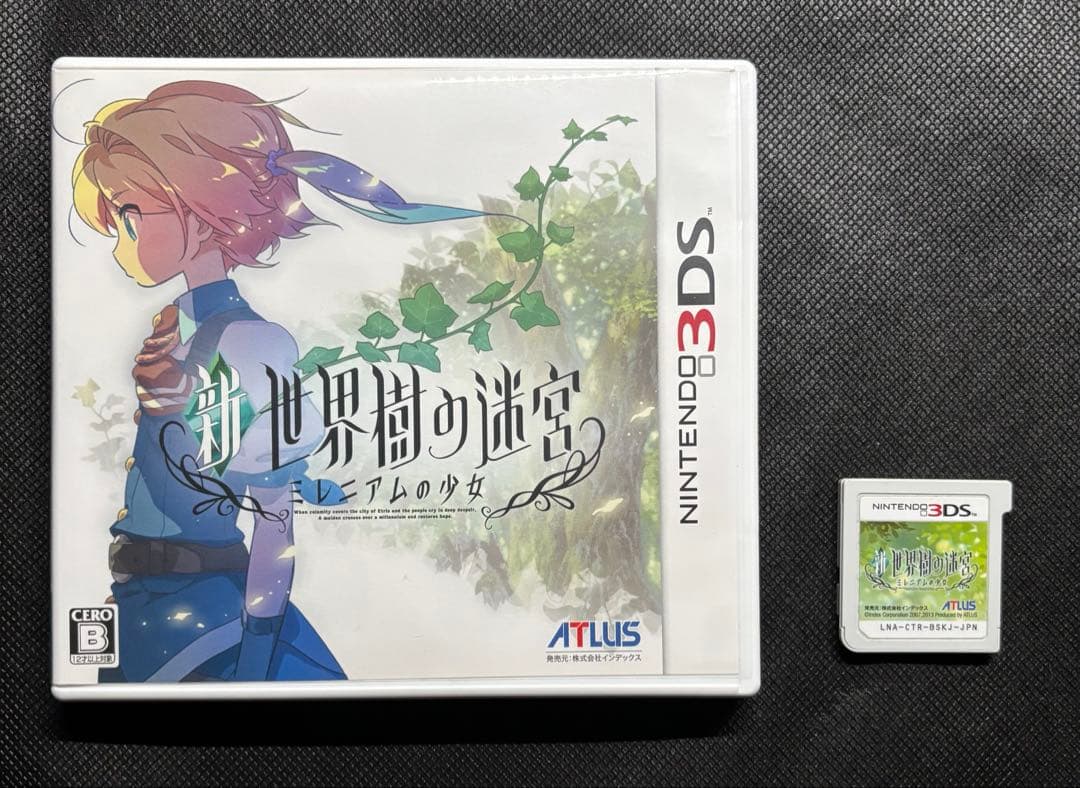 ニンテンドー3DS 世界樹の迷宮 シリーズ 6本　世界樹の迷宮2 初回　特典