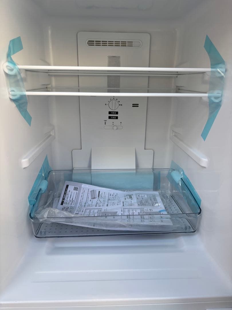 女性オーナー2023年製 SHARP SJ-D15J-W 2ドア冷蔵庫 ホワイト