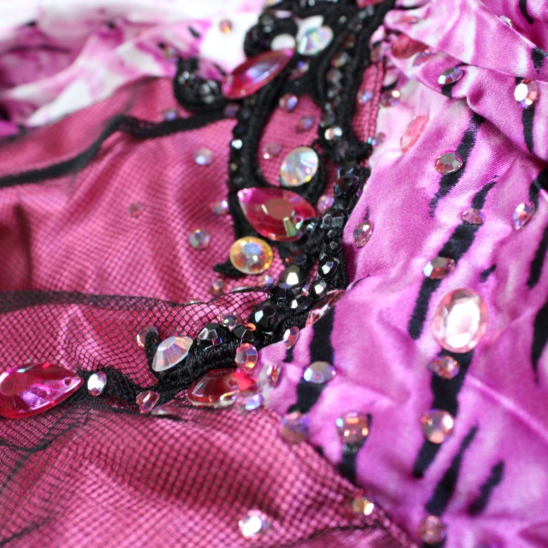 【美品日本製社交ダンス衣装】intheMOOD インザムード ワンピース ドレス