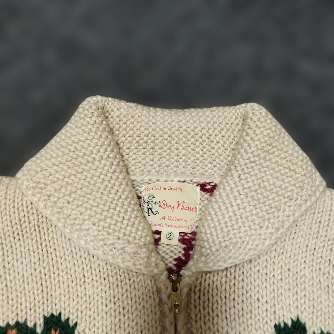 Dry Bones 蜘蛛 スパイダー カウチンニット M ドライボーンズ