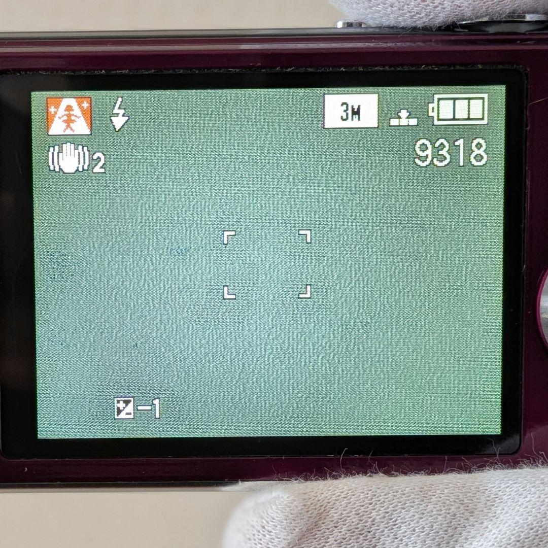パナソニックLUMIX DMC-FX66 デジタルカメラ パープル