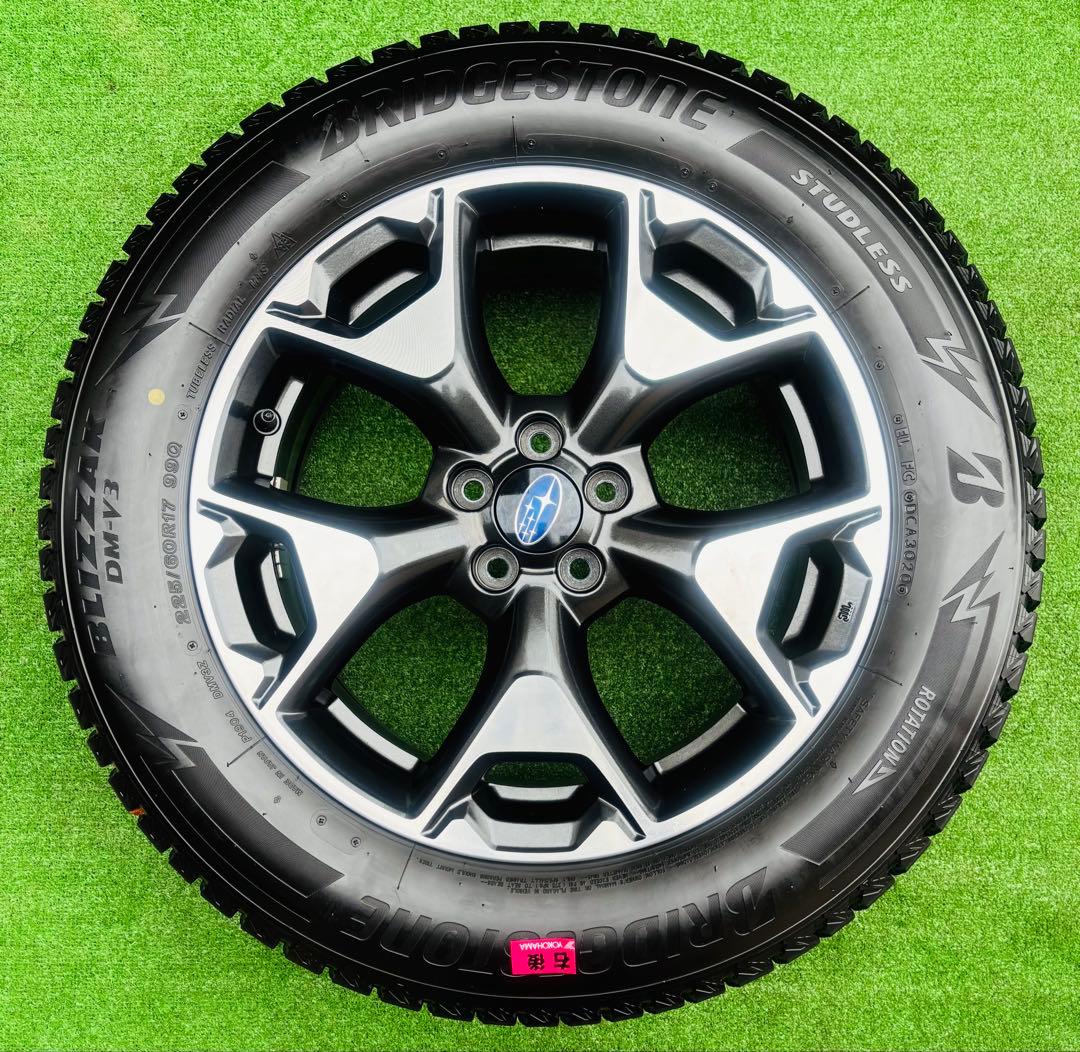 スバル純正17インチ&ブリヂストン ブリザック.225/60R17 スタッドレス
