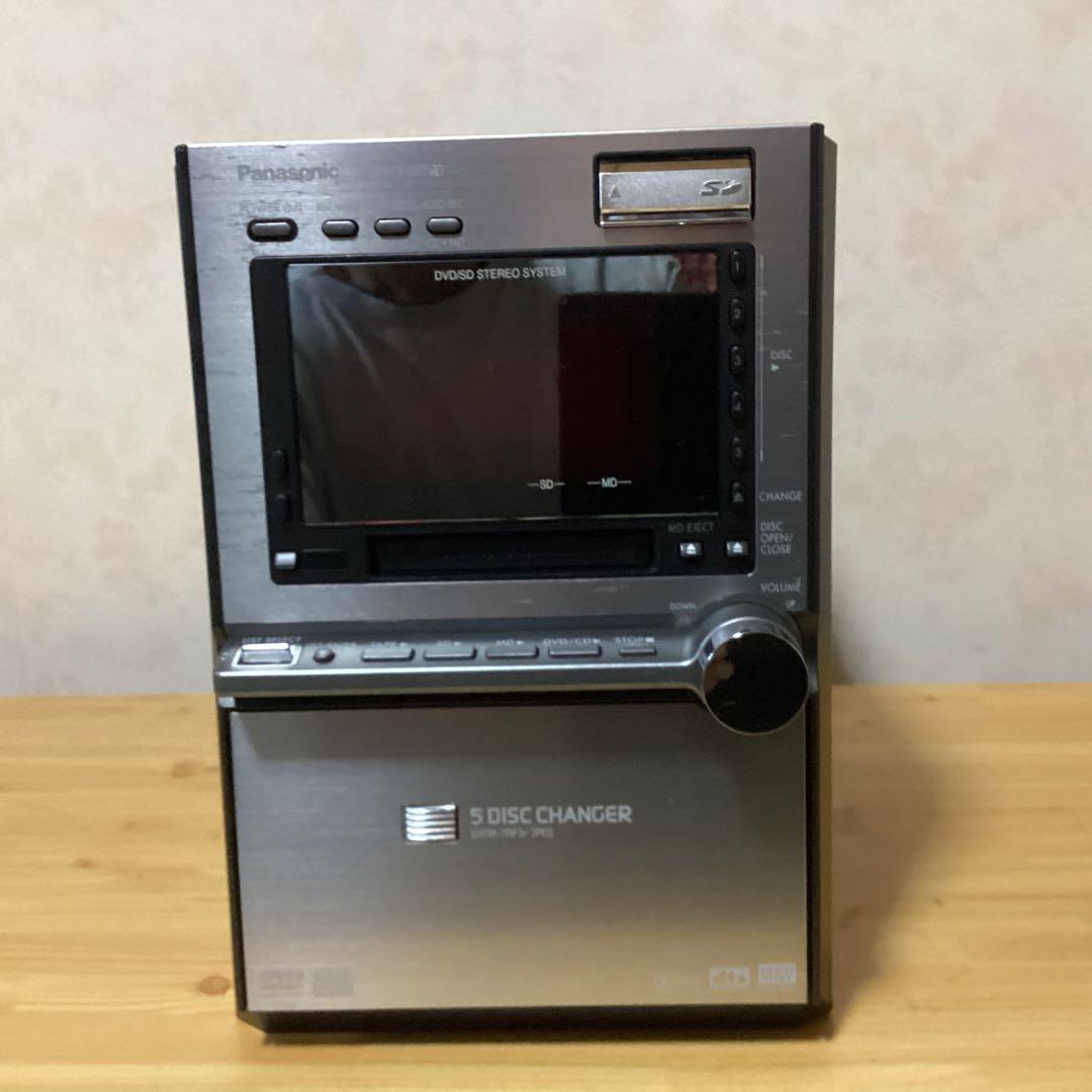 パナソニック システムコンポ　SA-PM910DVD　リモコン・アンテナ付