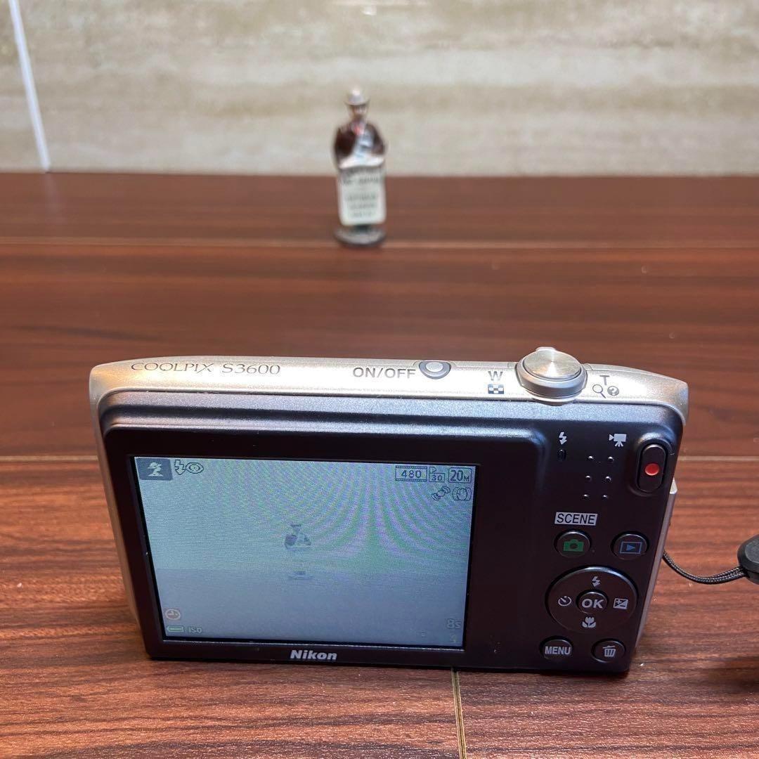 Nikon COOLPIX S3600 デジカメ3769