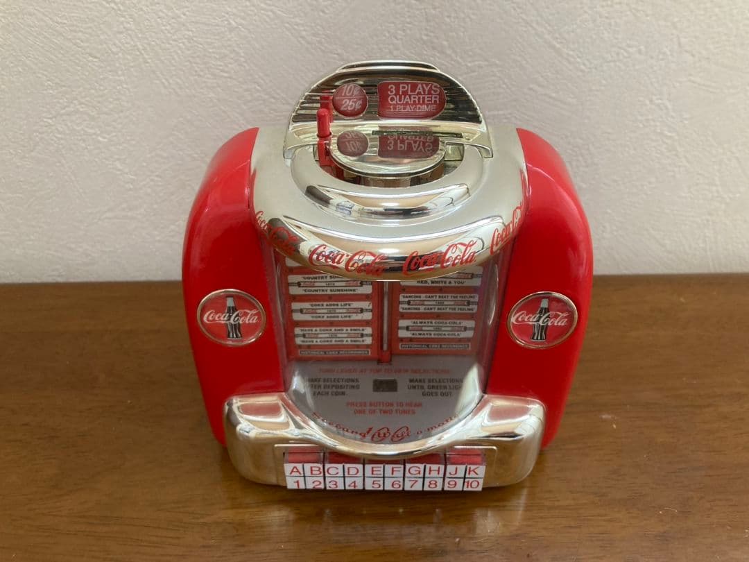 Coca-Cola コカコーラ ジュークボックス型貯金箱