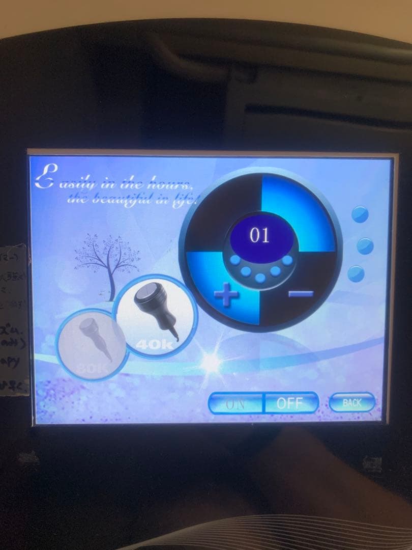 値下げ　キャビテーション　ラジオ波　美容機　海外製　説明書なし