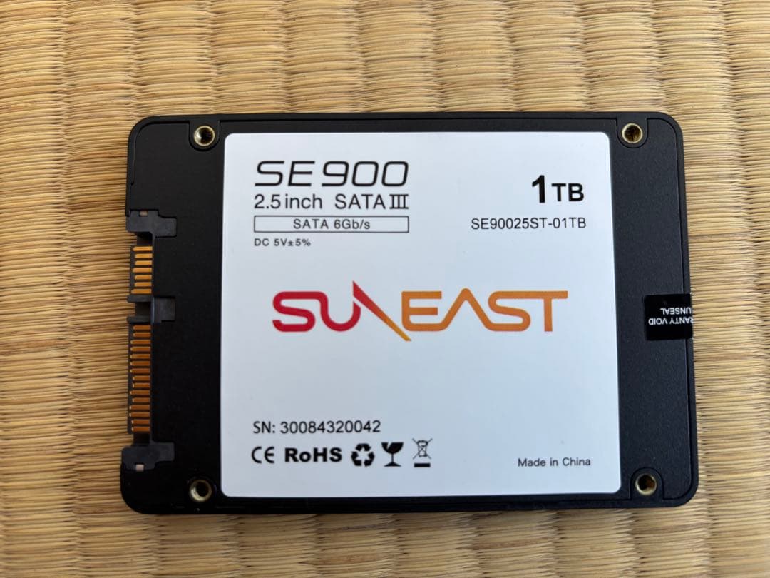 SUN EAST SE900 1TB 内蔵型SSD
