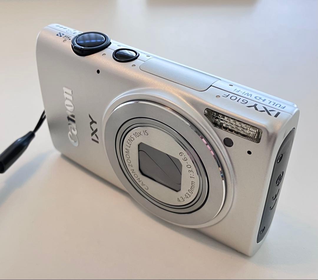 美品Canon IXY 610F WiFi FULL HD動画　コンデジ
