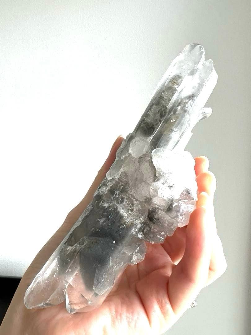 美✨超希少✨AAAA幻グレーリチウム ファントム レムリアン✨天使の翼DTワンド