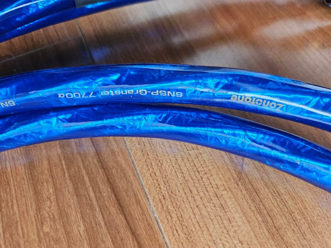 7700αゾノトーンZONOTONEスピーカーケーブル　約190cm　2本