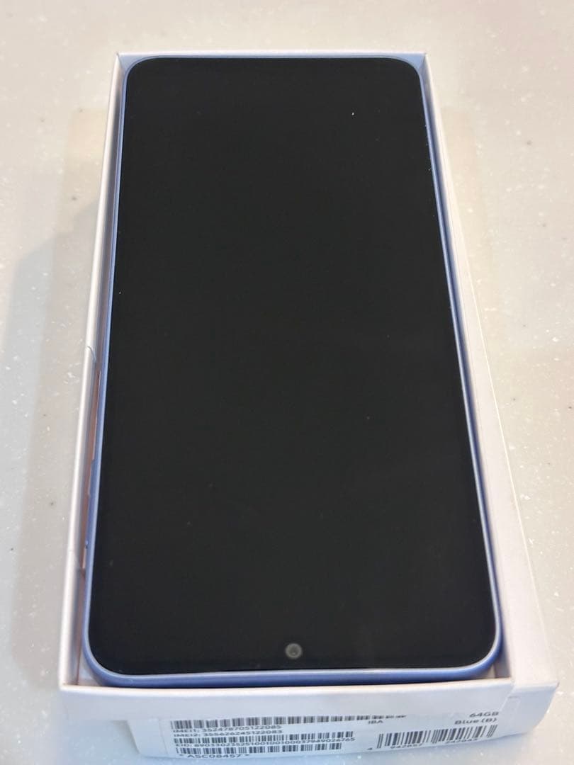 Samsung Galaxy A25 5G 青色 本体