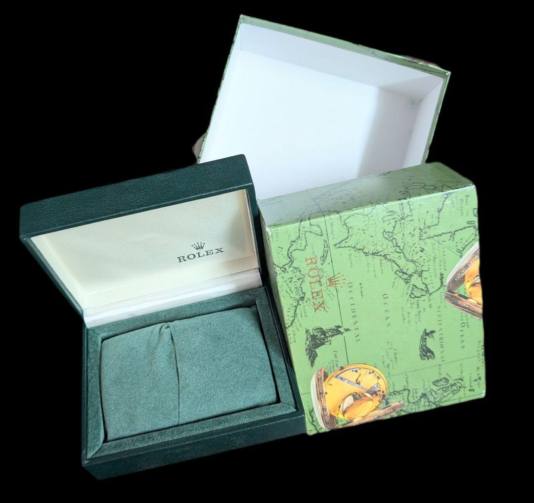ロレックス 純正ボックス 箱 化粧箱 内箱∶グリーン　 外箱