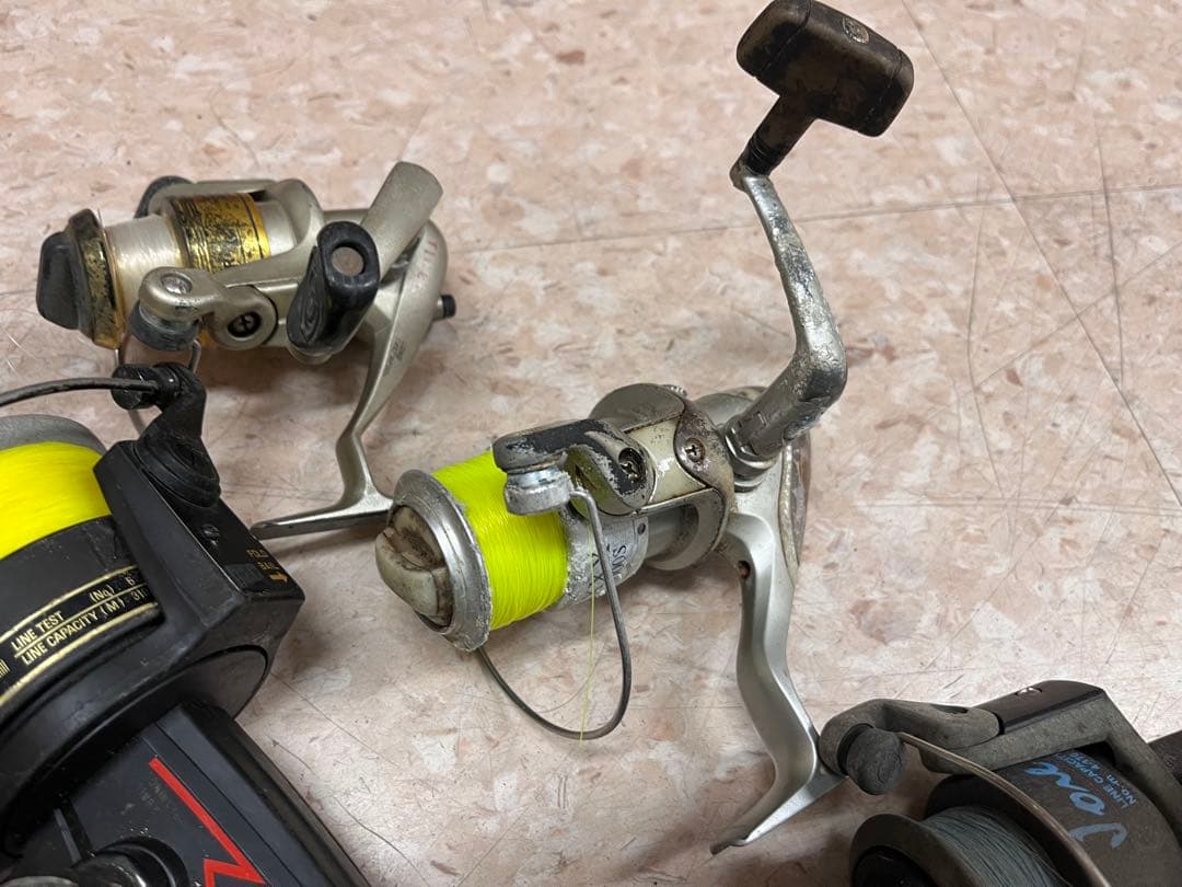 15個ジャンクリール　SHIMANO DAIWA などまとめ売り