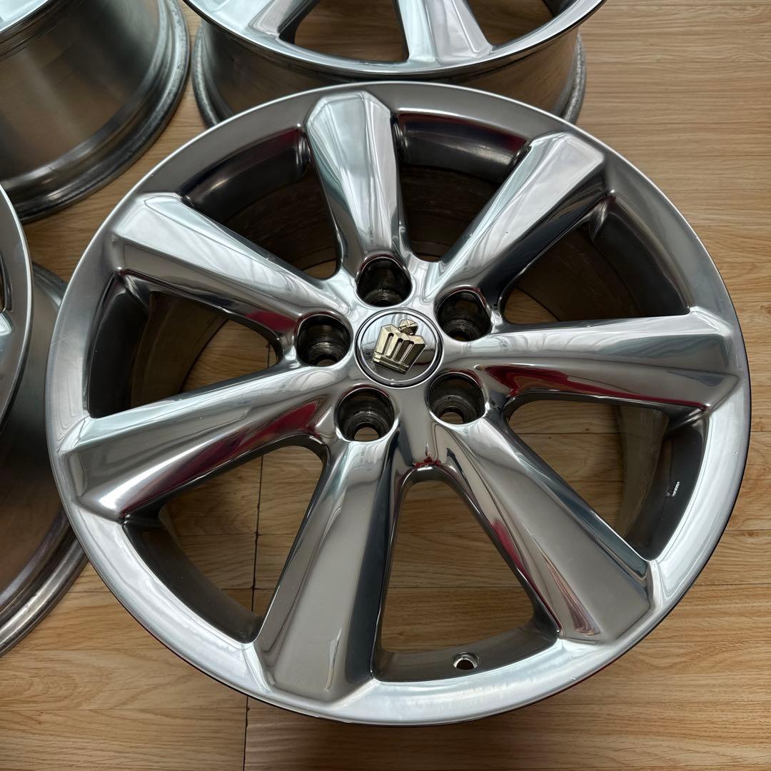 あ 18クラウン 50th アニバーサリー 純正ホイール 送料込み②