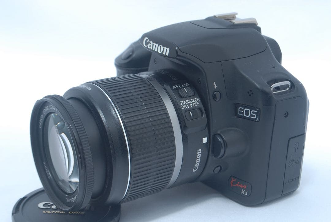 【美品】Canon Kiss X3 キャノン 一眼レフ 入門に最適 スマホ転送