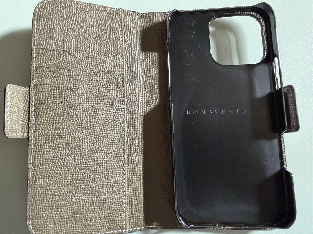 【BONAVENTURA】iPhone16Pro Max用 手帳型ケース