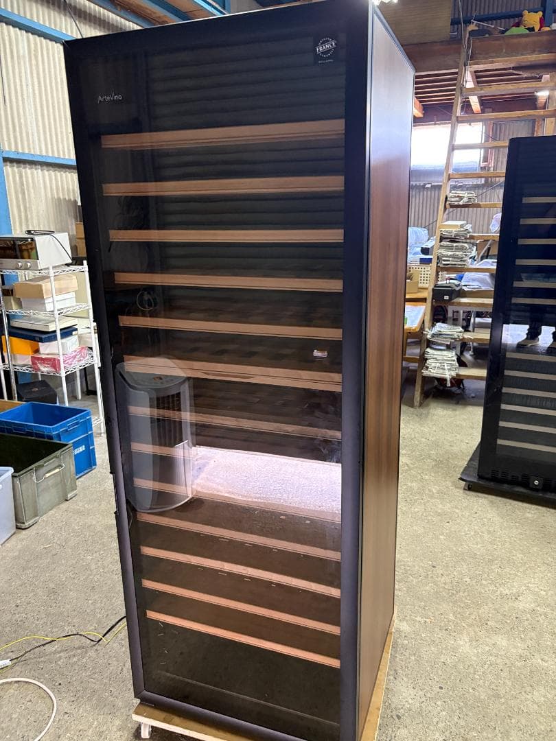 Artevino ワインセラー FV270GSP-L 579L ガラス扉 大型