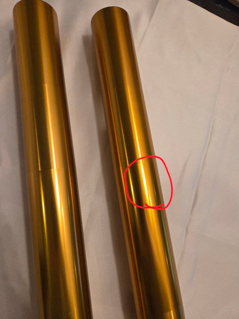 Z900rs フロントフォーク用　アウターチューブ 2本セット