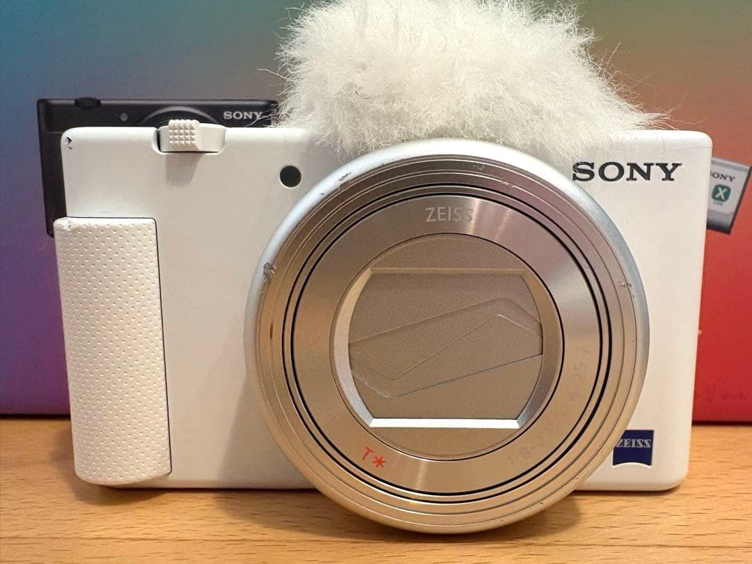 SONY VLOG CAM ZV-1 グリップ付き ホワイト