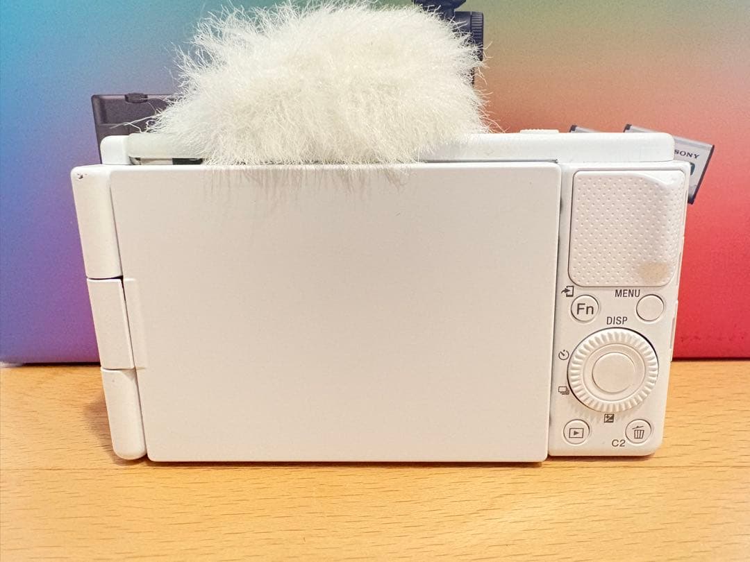 SONY VLOG CAM ZV-1 グリップ付き ホワイト