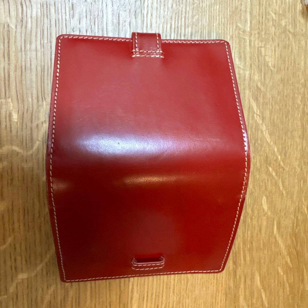 Whitehouse Cox 赤 レザー