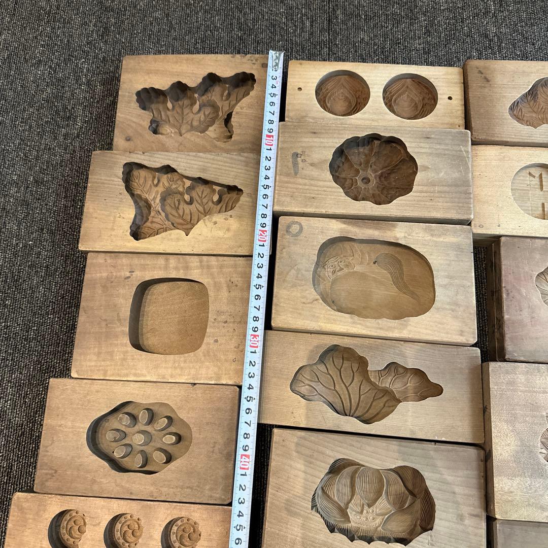 おこしもの木型　おこし型　おしもん型　お雛菓子　22点