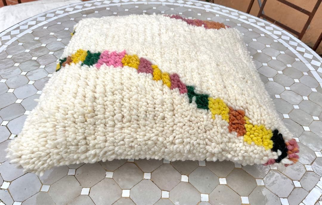 さいとう　モロッコ　クッション　クッションカバー　174 156 2点