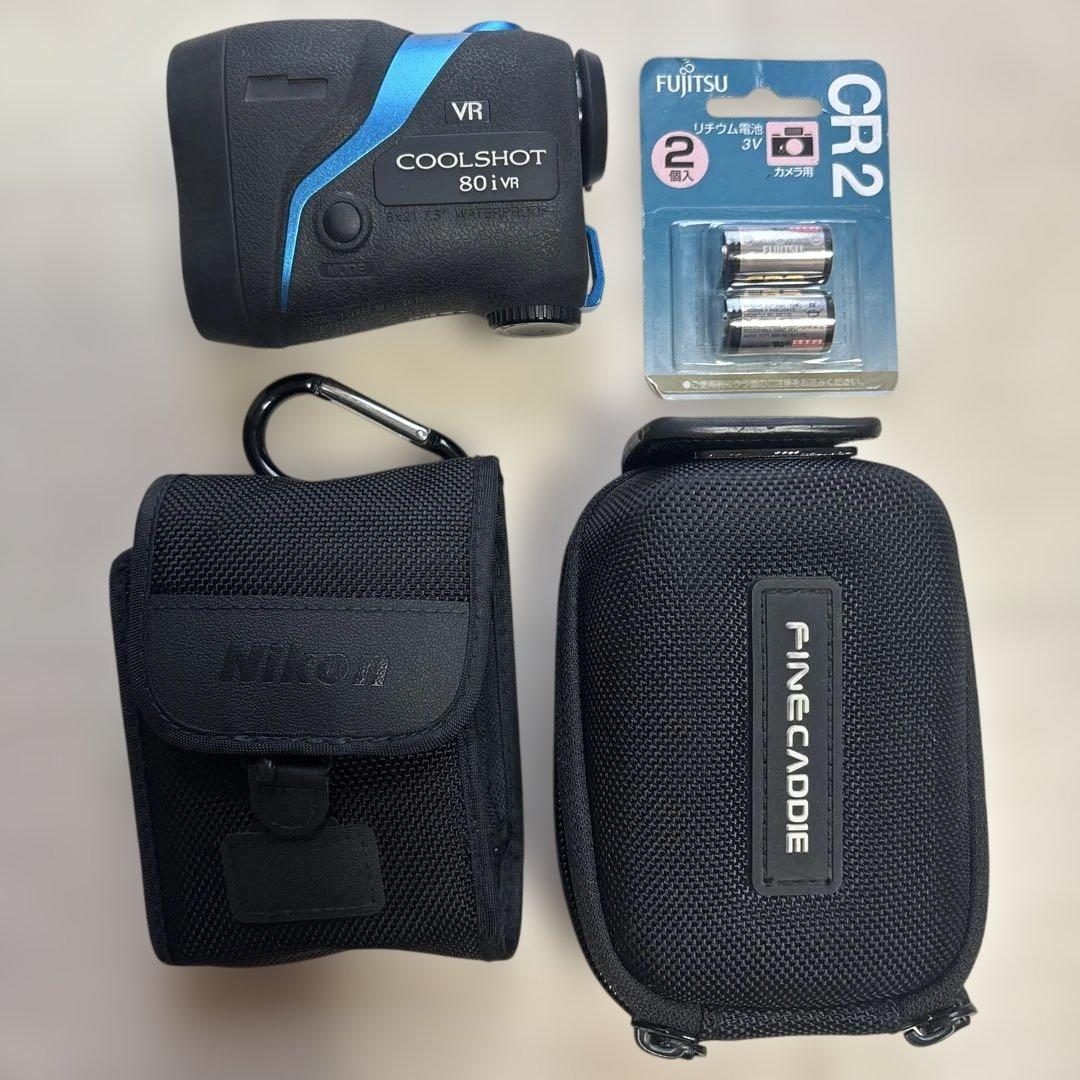 Nikon COOLSHOT 80i VR ゴルフ用距離計⭐︎おまけ付き