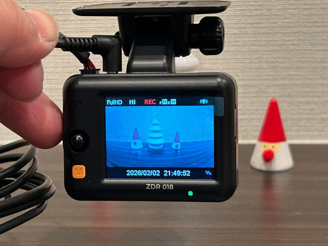 コムテック　ZDR018 ドライブレコーダー　前後　32GBsd付