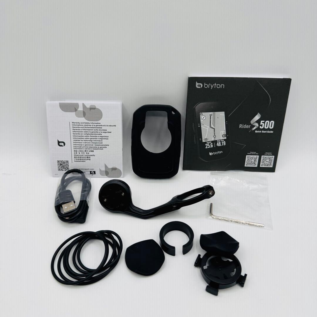 【極美品】Bryton Rider S500 GPSバイクコンピューター