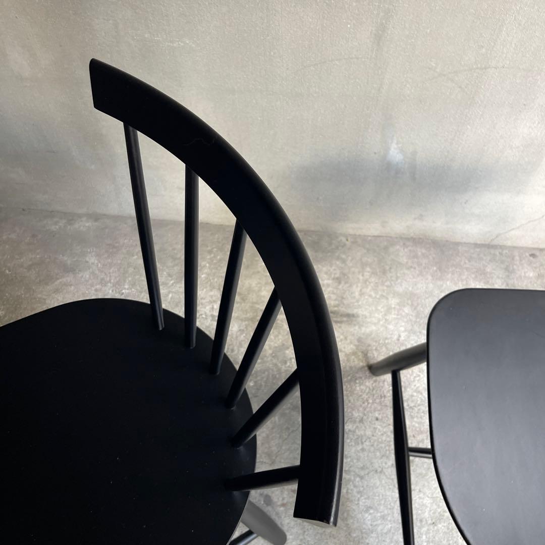 FDB モブラー J46 チェア グレー 北欧チェア　2脚セット