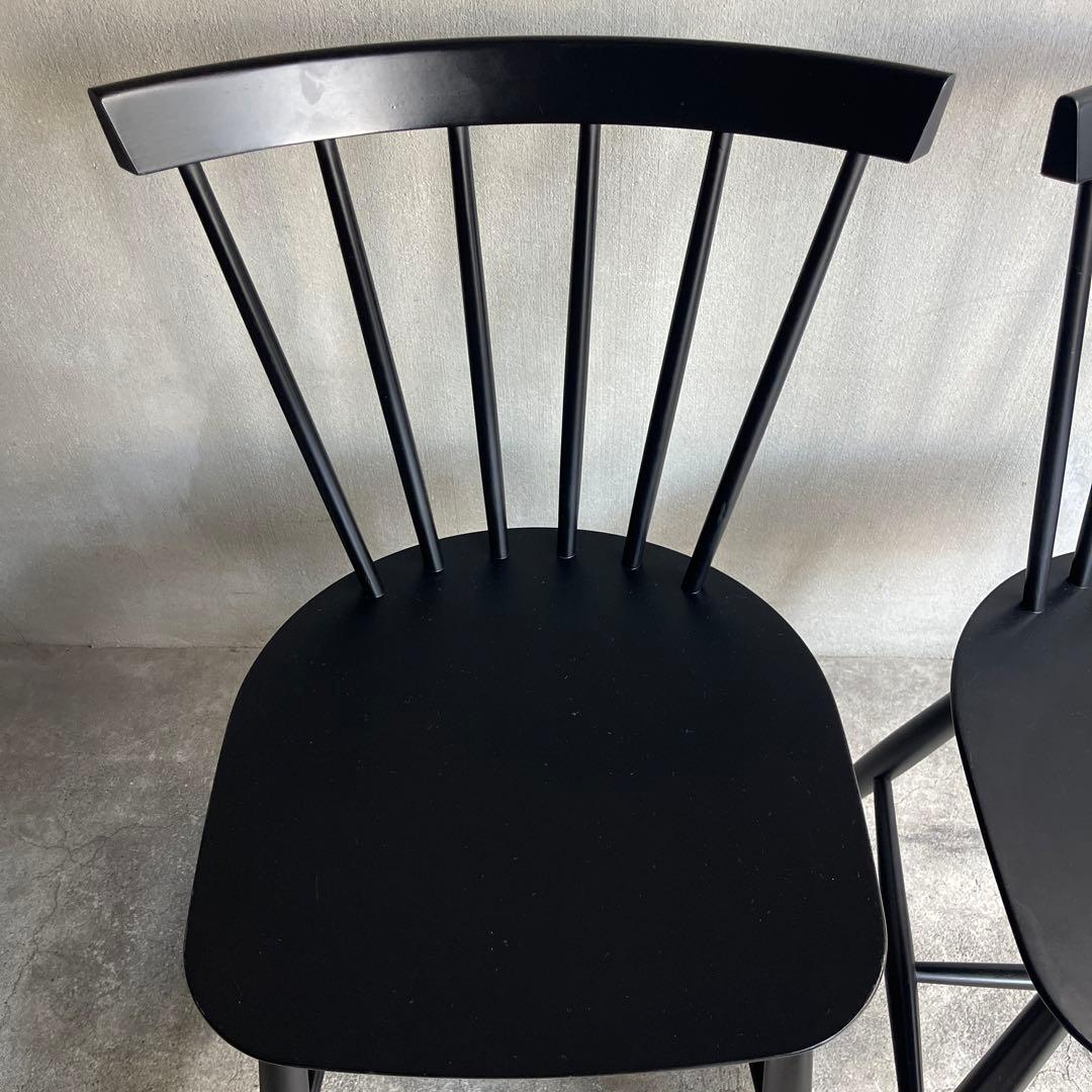 FDB モブラー J46 チェア グレー 北欧チェア　2脚セット