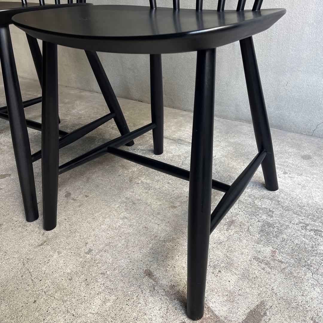 FDB モブラー J46 チェア グレー 北欧チェア　2脚セット