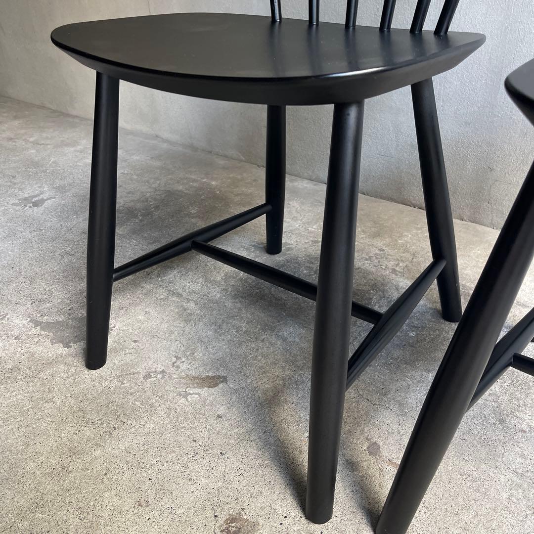 FDB モブラー J46 チェア グレー 北欧チェア　2脚セット