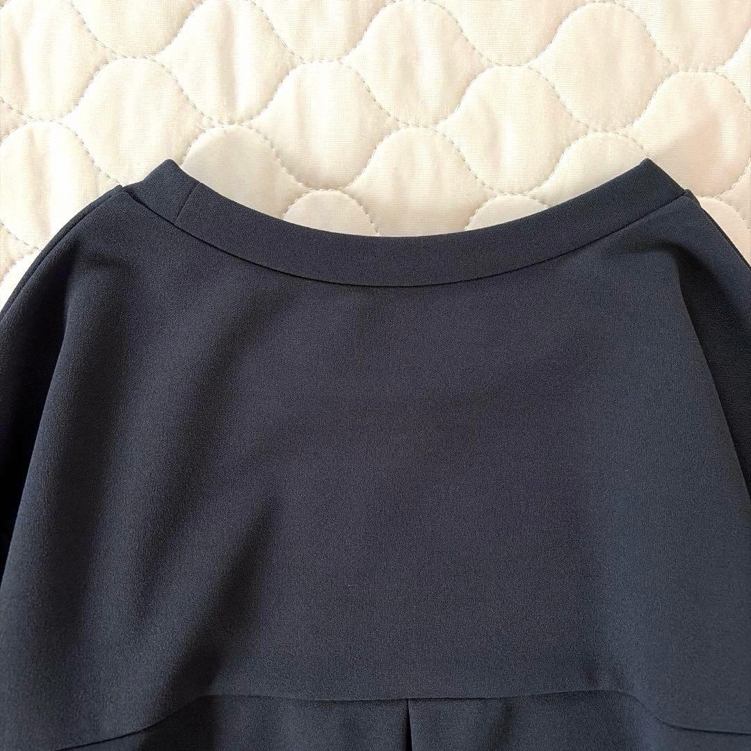 【美品】BEARDSLEY Tブラウス　サイズ0 ダークグレー