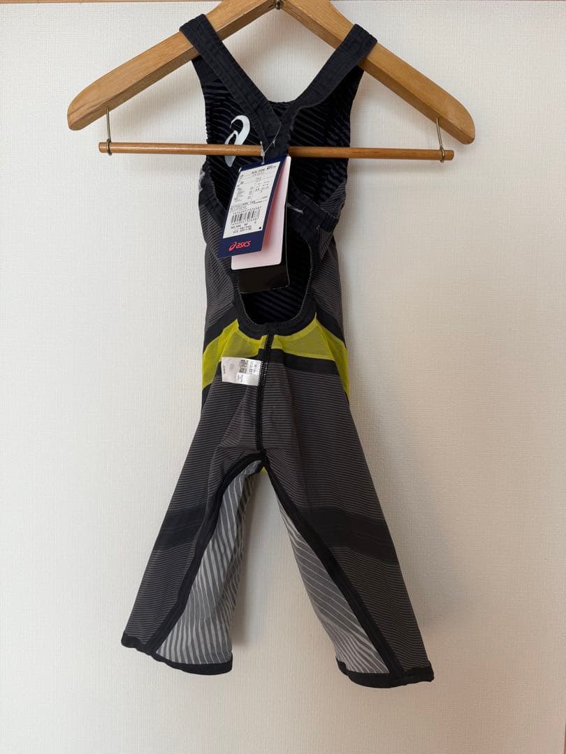 【希少品】asics 高速水着トップインパクトラインASL506カラー/ブラック