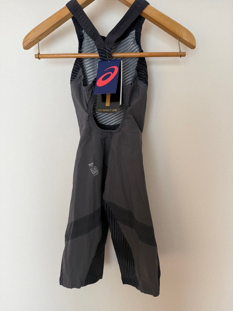 【希少品】asics 高速水着トップインパクトラインASL506カラー/ブラック
