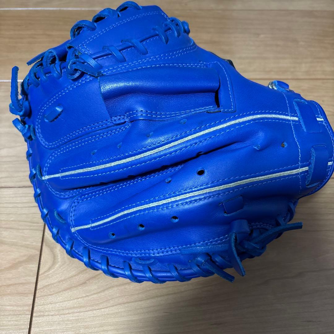 ZETT デュアルキャッチ 軟式キャッチャーミット 中古