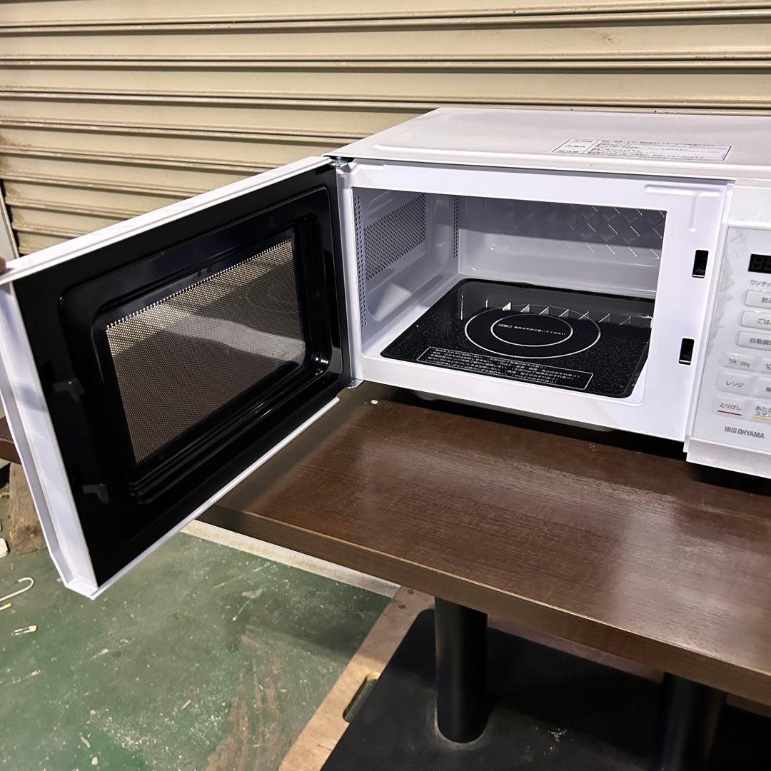 CD26★アイリスオーヤマ★ 2024年製 電子レンジ IMB-F186-W