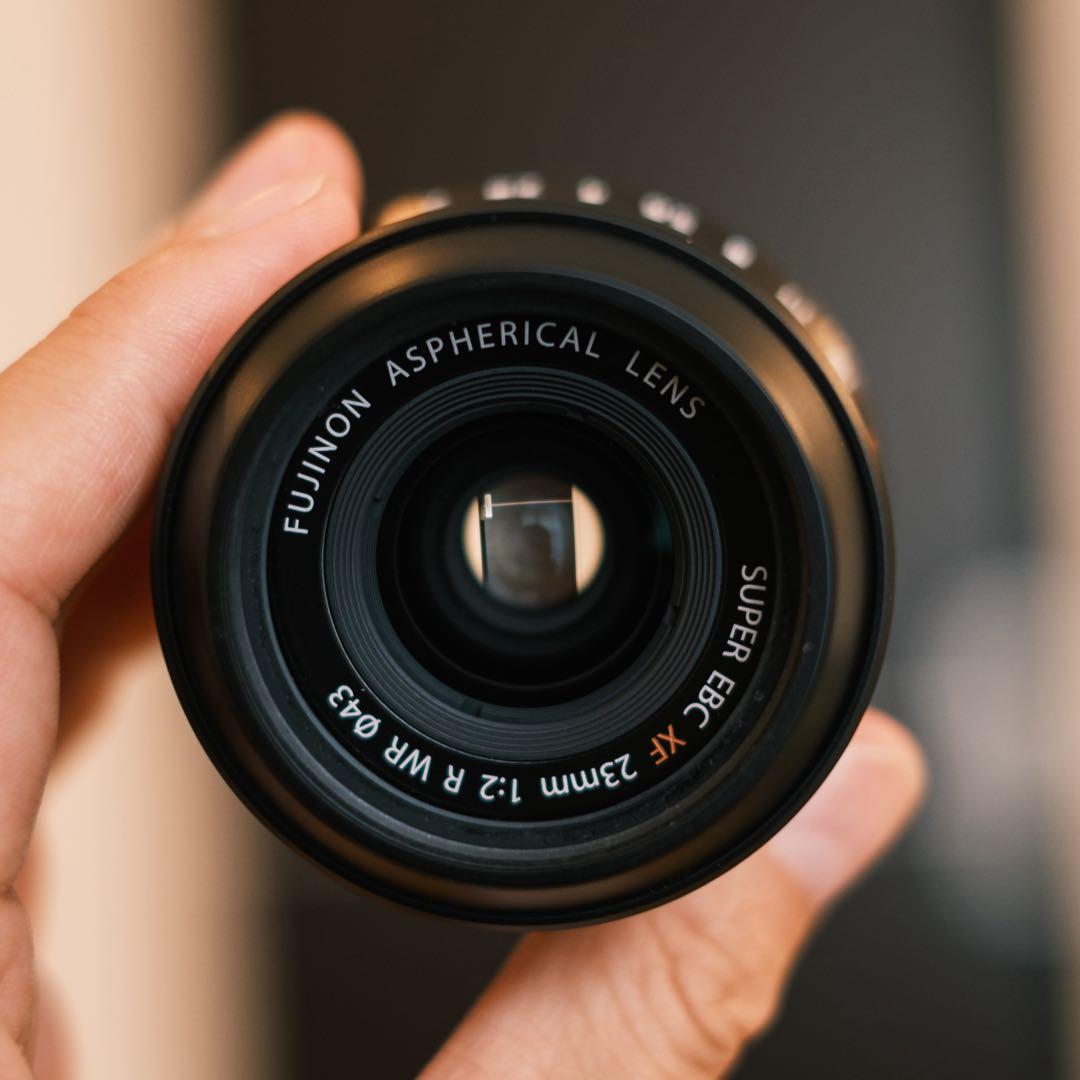 【美品】XF23mmF2 R WR 純正レンズフード付