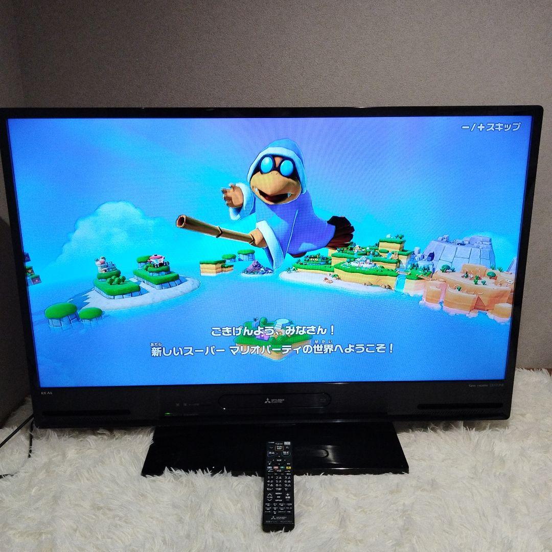 【極美品】三菱 LCD-A40BHR8 HDD&ブルーレイ 40インチ REAL