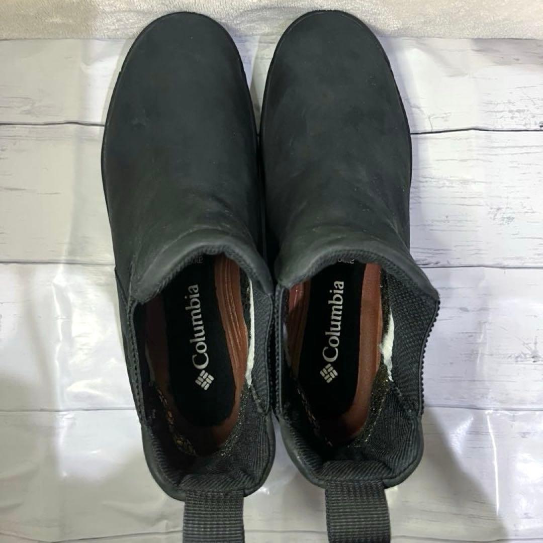 コロンビア サップランド スリーラックス サイドゴアブーツ Columbia 黒