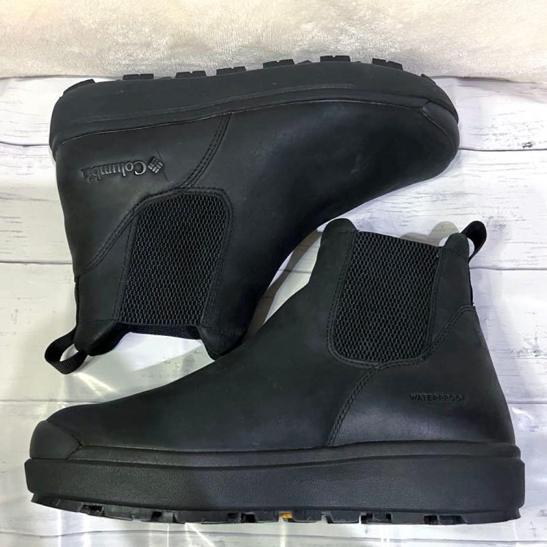 コロンビア サップランド スリーラックス サイドゴアブーツ Columbia 黒