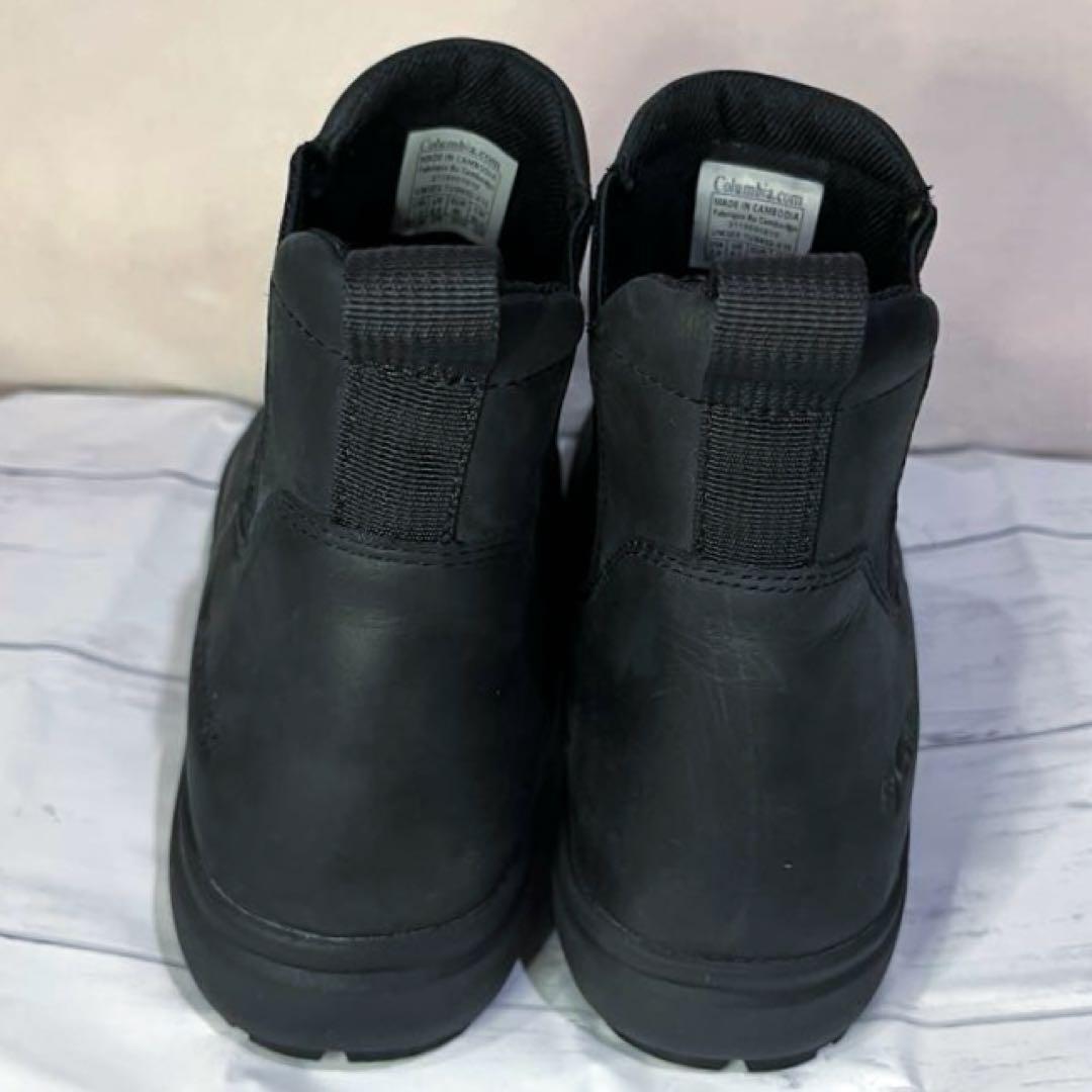 コロンビア サップランド スリーラックス サイドゴアブーツ Columbia 黒