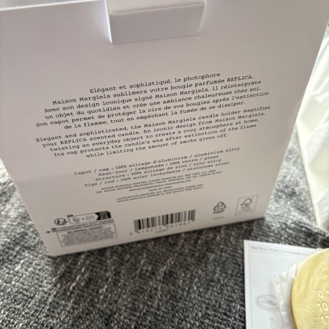 メゾン マルジェラ　レプリカ ゴールデン キャンドルホルダー 限定品