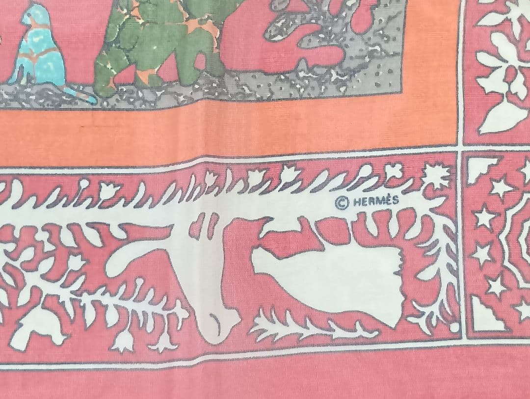 SORA.さま専用！177 HERMES エルメス ハンカチ