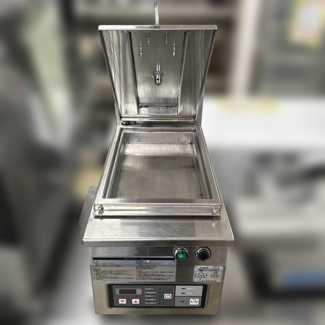 6926【程度良好】業務用 マルゼン 電気式卓上型 自動餃子焼器 MAZE-4