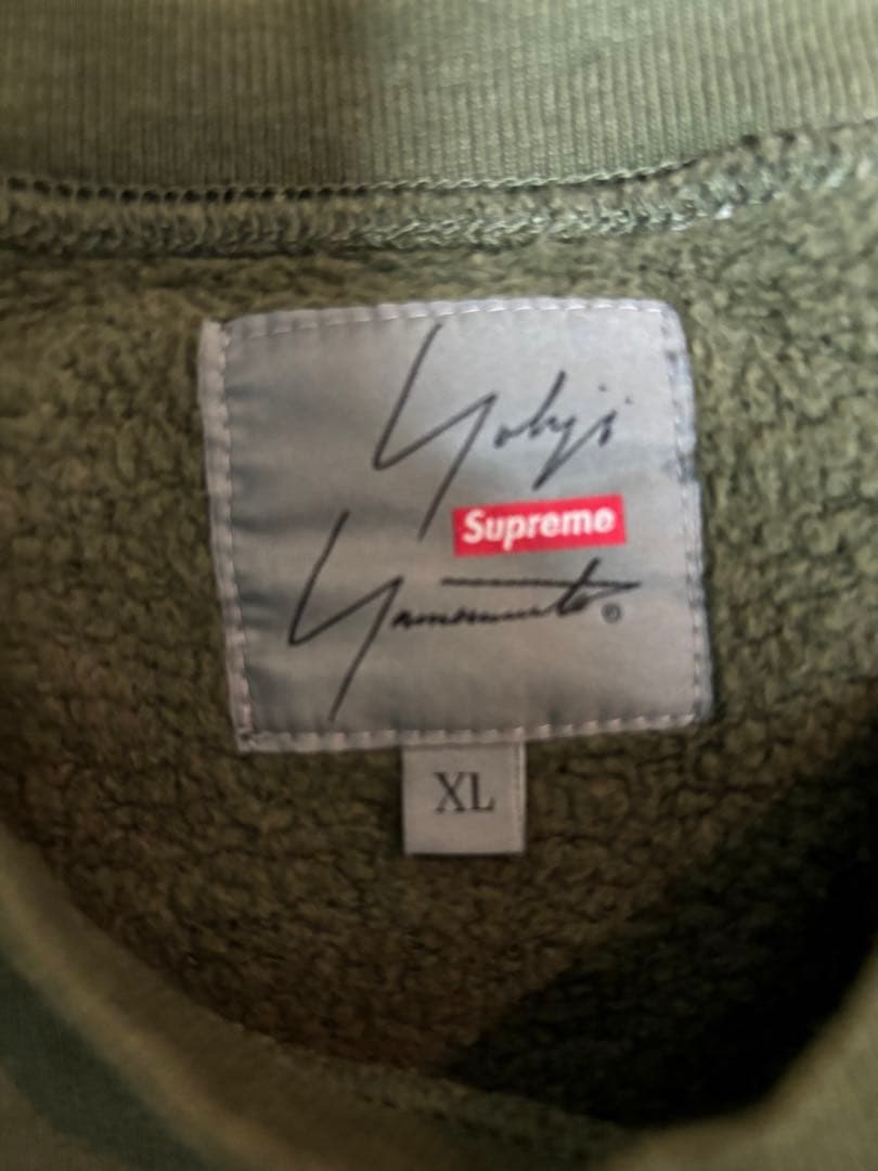 トップス supreme Yohji Yamamoto Crewneck Olive