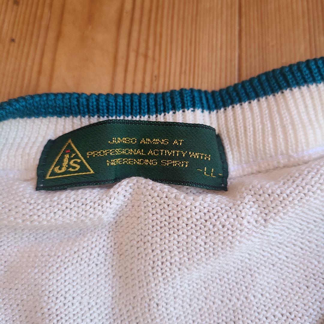 【新品】J´ｓジャンボ尾崎モデル サマーニット LL ゴルフ メンズ 綿100%